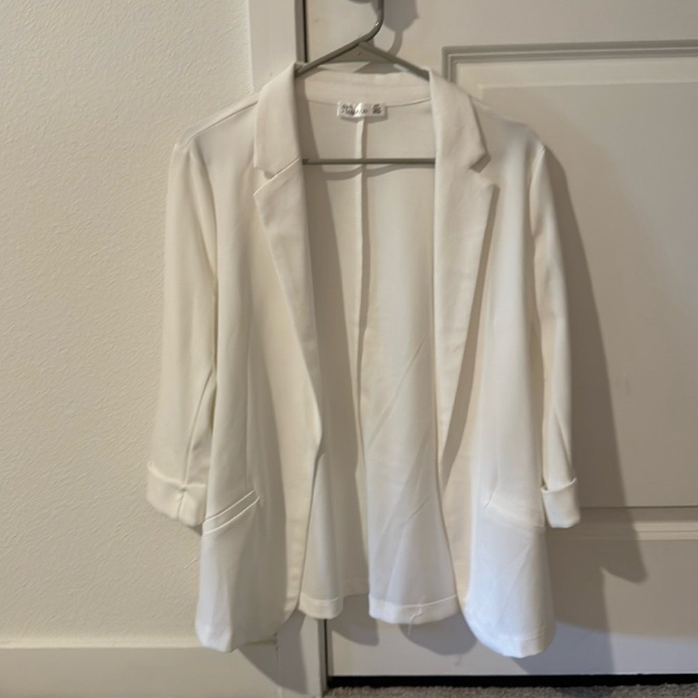 White Blazer